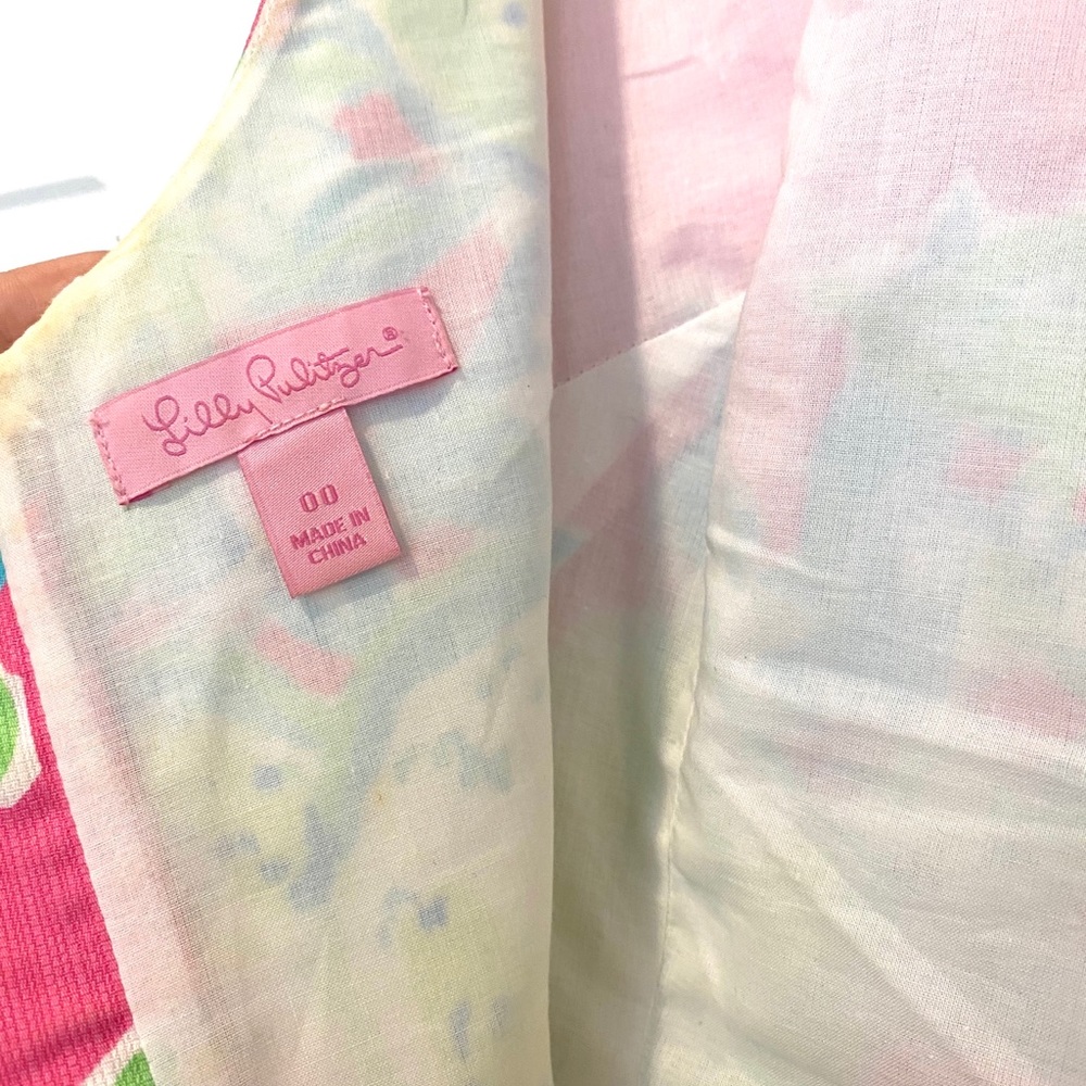 Lilly Pulitzer Pink Lemon Sleeveless dress - Picture 5 of 5